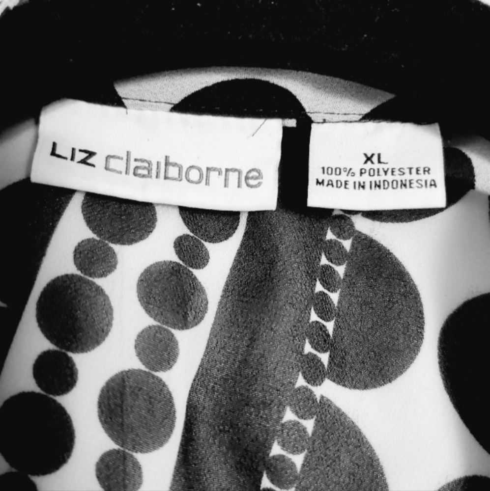 Liz Claiborne Tunic L/S 2-pc Sz XL - Picture 5 of 8